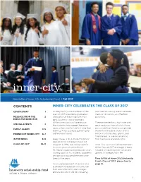 Fall 2017 Newsletter (PDF)