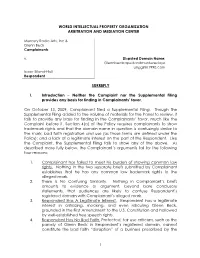 Filed a Surreply Brief