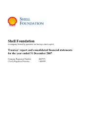 Trustees' Report and Consolidated Financial Statements for the Year