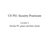 CS 592: Security Practicum