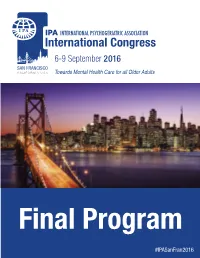 Final Program