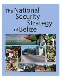 National Security Strategy of Belize TTHEHE Nnationalational Ssecurityecurity Strategystrategy