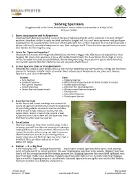 Solving Sparrows (Supplemental to the North Branch Nature Center Online Presentation on 1 May 2020) © Bryan Pfeiffer
