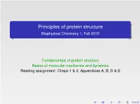 Basics of Protein Structure  15