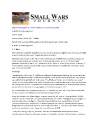 HUMINT: a Continuing Crisis? by W