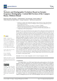 Tectonic and Stratigraphic Evolution Based on Seismic Sequence Stratigraphy: Central Rift Section of the Campos Basin, Offshore Brazil