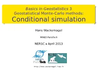 Conditional Simulation