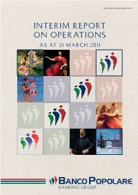 Interim Report on Operations