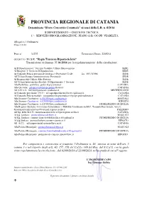 Provincia Regionale Di Catania +