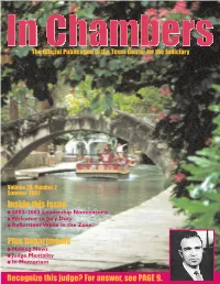Summer 2002 Inside This Issue ! 2002–2003 Leadership Nominations ! Welcome to Jury Duty ! Reflections While in the Zone