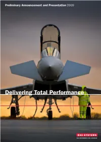 Delivering Total Performance
