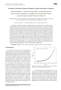 Evaluation of Dynamic Mechanical Properties of Fique Fabric/Epoxy Composites