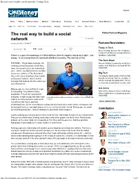 The Real Way to Build a Social Network - Fortune Tech