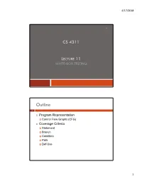 White-Box Testing