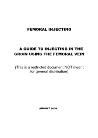 Femoral Injecting Guide