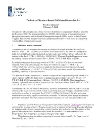 The Basics of Motions to Reopen EOIR-Issued Removal Orders