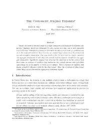 The Condorcet Jur(Ies) Theorem∗