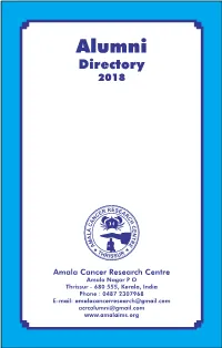 Alumni Directory 2018