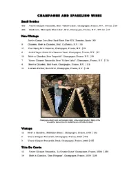 Current Wine List 9-15