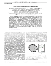 Pomeranchuk Instability of Composite Fermi Liquids