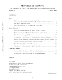 Arxiv:Gr-Qc/0002027V1 7 Feb 2000