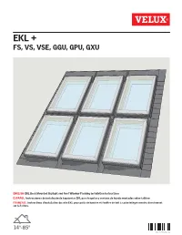 Ekl + Fs, Vs, Vse, Ggl