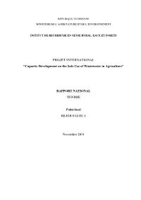RAPPORT NATIONAL TUNISIE Point