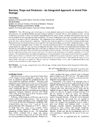 Barriers, Traps and Predators – an Integrated Approach to Avoid Vole Damage