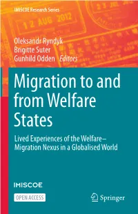 Migration to and from Welfare States