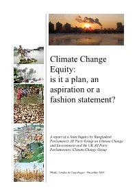 APPCCG Climate Change Equity Report