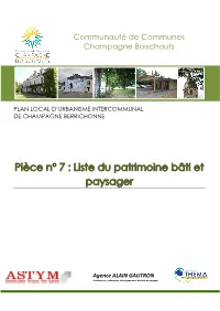 Communauté De Communes Champagne Boischauts