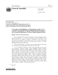 General Assembly Distr.: General 10 July 2001