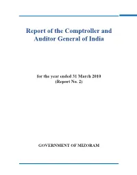 Report of the Comptroller and Auditor General of India
