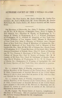Supebmb Court of the Uotted States