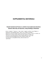 Supplemental Materials