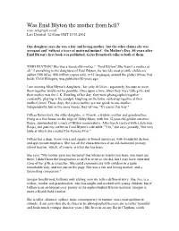 Was Enid Blyton the Mother from Hell? Last Updated: 12:01Am GMT 13/03/2002