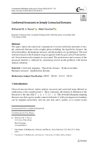 Conformal Invariants in Simply Connected Domains