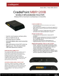 Project Tablerock 4G Mobile Wifi
