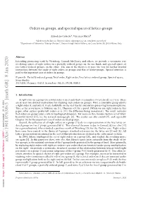 Arxiv:1901.07638V3 [Math.GR] 8 Jan 2020 Rpitsbitdt Arxiv to Submitted Preprint E Gi 4.I Hspprw Show, We Paper This in [4]