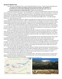 Arizona's Apache Trail