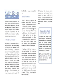 Duncan Colin Woods Forensics in 2010-2020 Forensic Overview