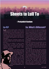 Sheets to Lull To
