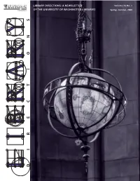 A Newsletter of the University of Washington Libraries