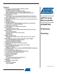 Avr32 Ap7000