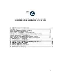 DN Master Doc COMMISSIONING GUIDELINES SPRING 2011