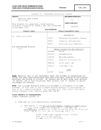 Compliance Program Guidance Manual Program 7303.803