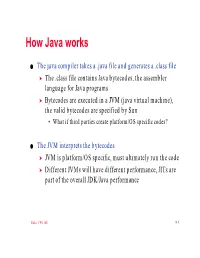 How Java Works