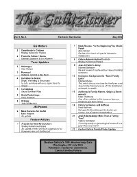 GG Matters Town Updates JRI-Poland Feature Articles Gesher