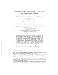 Linking Exploration Systems with Local Logics Over Information Systems