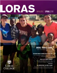 Lorasmagazine / Spring 2018 More Than a Game